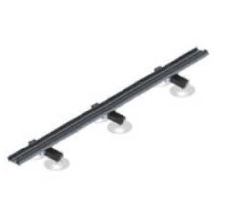 Направляющая рейка WeldProfi Rail 1.5м с вакуумными присосками