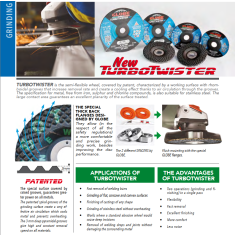 Диск шлифовальный Turbotwister 125 мм