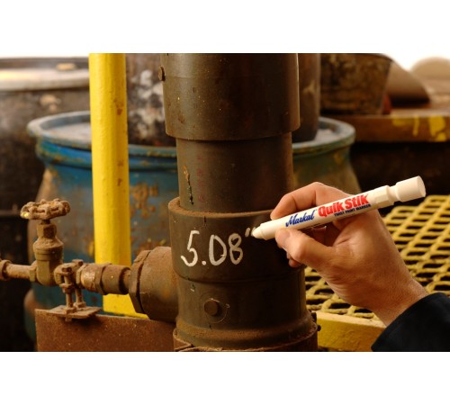 Маркер промышленный Markal Quik Stik Mini белый 6мм