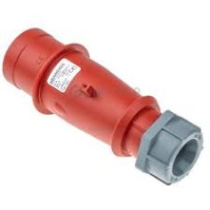 Вилка кабельная 16А 4P 400В IP44