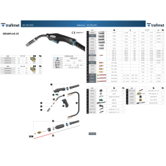 Сварочная горелка Trafimet ERGOPLUS 25