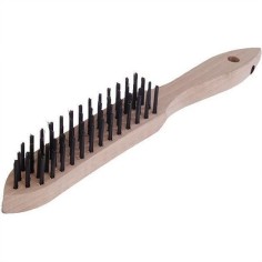 Щетка ручная стальная 4-рядная LESSMANN