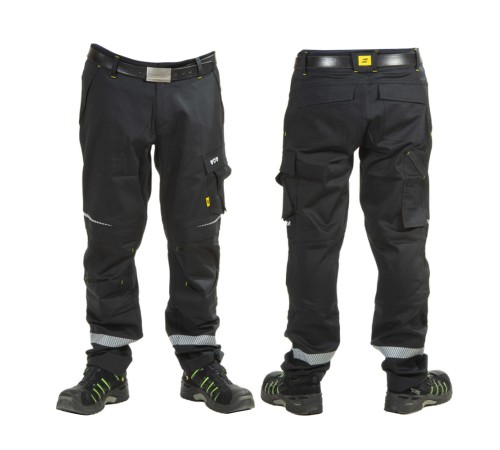 Брюки сварщика ESAB MW2000 FR (чёрные, р. 3XL, рост 187-194 см)