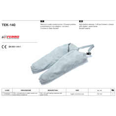 Нарукавники кожаные TEK-140