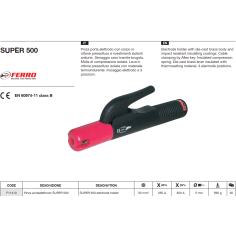 Электрододержатель SUPER 500 CE 300A