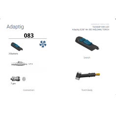Горелка аргонодуговая Adaptig G26F
