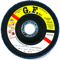 Диск лепестковый конический 125 мм Z60 для стали и нержавейки Globe