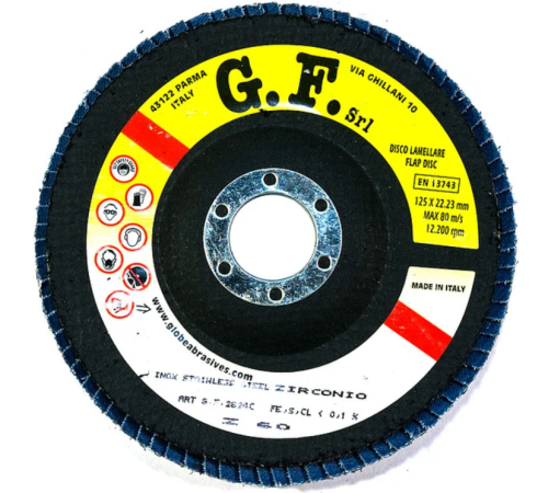 Диск лепестковый конический Globe 125 мм для стали и нержавейки