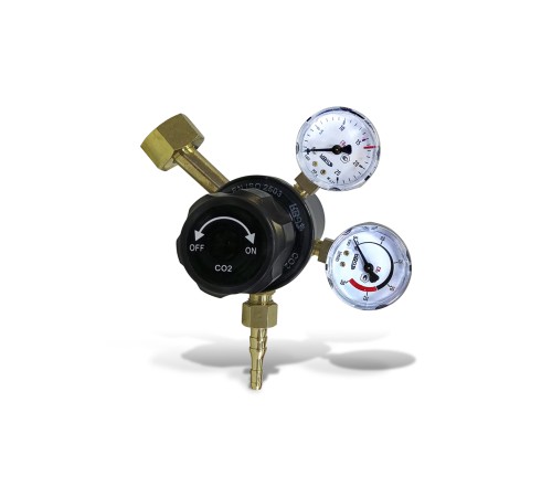 Регулятор расхода углекислоты У-30-КРП с подогревателем