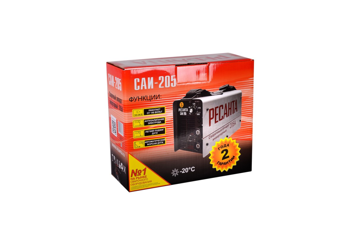 Сварочный инвертор РЕСАНТА САИ-205