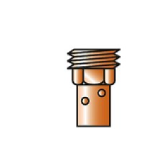 Адаптер наконечника M8 медный короткий Trafimet AZIA