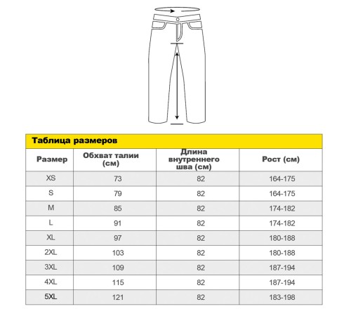 Брюки сварщика ESAB MW2000 FR (чёрные, р. L, рост 174-182 см)
