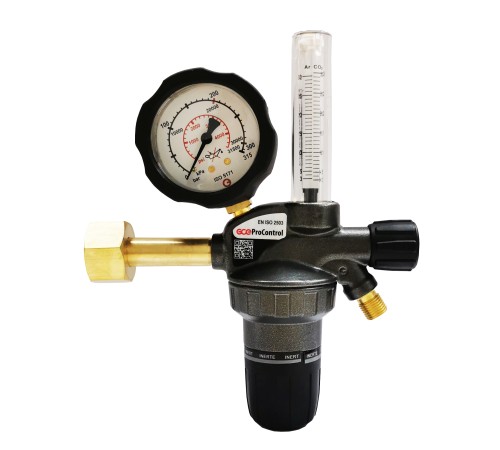 Регулятор расхода газа ProControl для аргона и CO2 с ротаметром