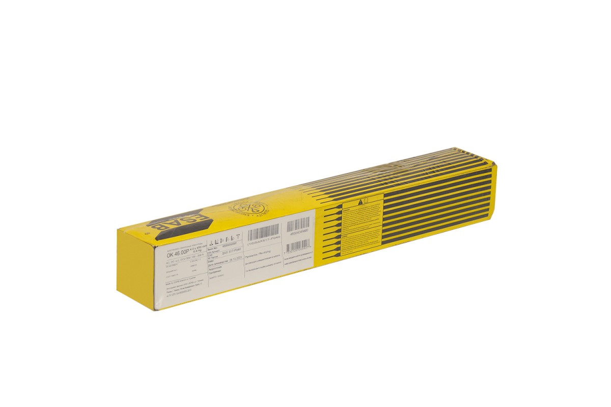 Электроды ESAB ОК 46.00Р ф 4,0 мм, пачка 6,6 кг