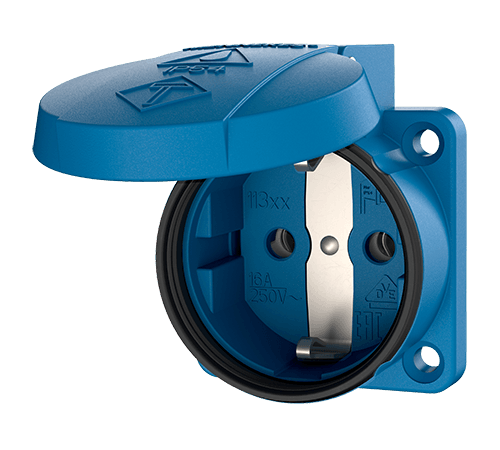 Розетка настенная MENNEKES 32А 5P 400В IP44