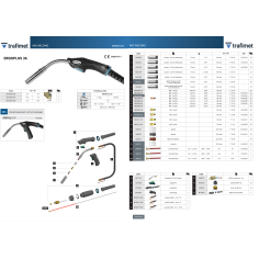 Сварочная горелка Trafimet ERGOPLUS 36