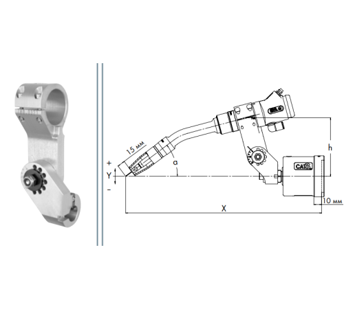 Держатель для сварочной горелки ABIROB A ECO