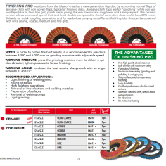 Диск лепестковый керамический 125 мм Globe Solution