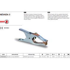 Зажим заземления NEVADA 3 400А