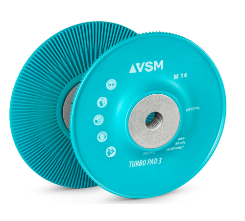 Оправка для фибровых кругов TURBO PAD 3 180мм VSM