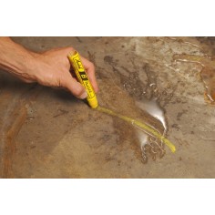 Маркер с твердой краской Markal B Paintstik желтый 17мм