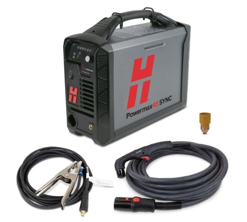 Аппарат плазменной резки Powermax45 SYNC 380V 3-PH, (руч. резак 7,5м)_Hypertherm AZIA