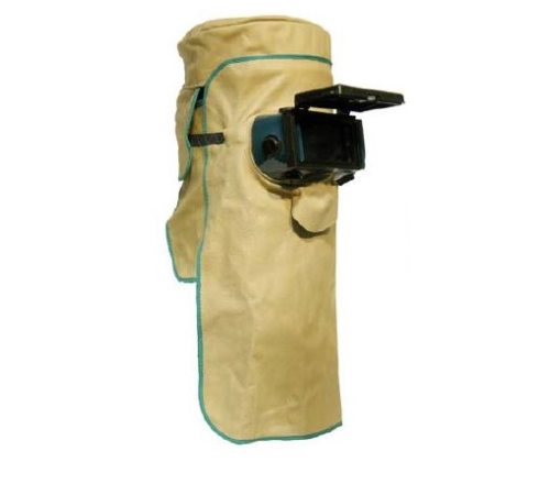 Щиток сварщика CREY72 с кожаным экраном DIN5