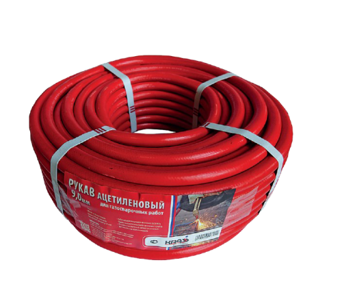 Рукав ацетиленовый GCE KRASS PREMIUM 9мм