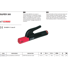 Электрододержатель SUPER 300 CE 200A