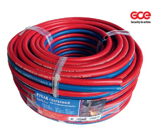 Рукав спаренный кислород/ацетилен TWIN 9,0/9,0 KPASS 40м