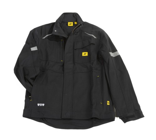 Куртка сварщика ESAB MW2000 FR (чёрная, р. XL, рост 180-188 см)