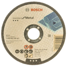 Круг отрезной по металлу Bosch Standard 125x2.5 мм