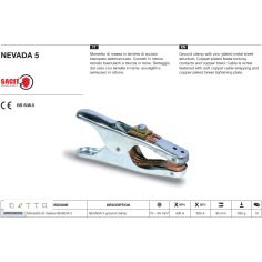 Зажим заземления NEVADA 500A