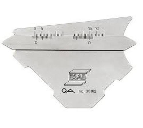 Шаблон сварщика ESAB KL1 для измерения сварных швов