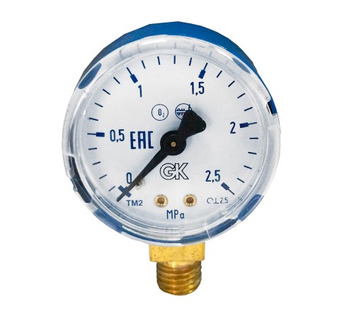 Манометр кислородный 2,5 МПа SOLUT