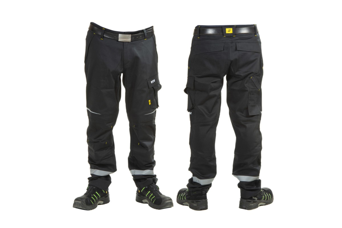 Брюки сварщика ESAB MW2000 FR (чёрные, р. M, рост 174-182 см)
