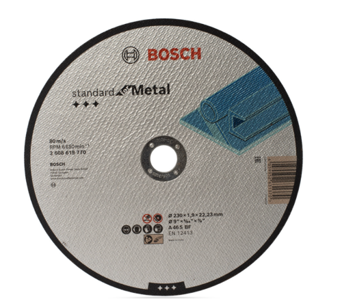 Отрезной диск по металлу Bosch Standard 230 мм