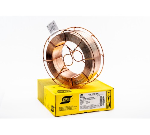 Сварочная проволока ESAB OK PRO 51C омедненная 1.0 мм