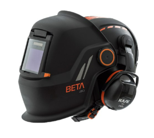 Защитный щиток сварщика Kemppi Beta e90A с каской и наушниками