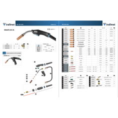 Сварочная горелка Trafimet ERGOPLUS 26