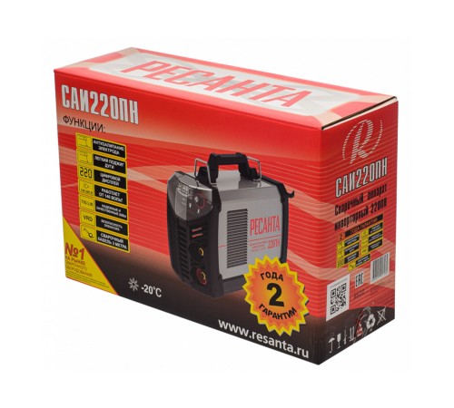 Сварочный инвертор РЕСАНТА САИ-220 ПН