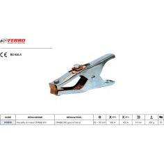 Зажим заземления CRABB 350 на 400А