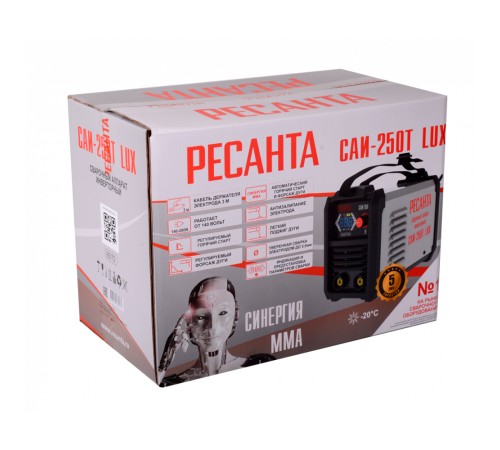 Сварочный инвертор РЕСАНТА САИ-250T LUX (220 В)