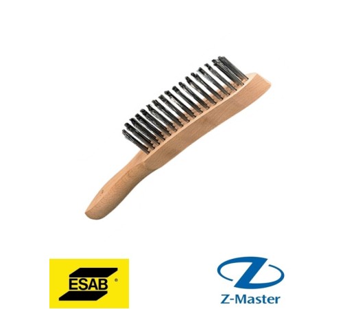 Щетка трехрядная с нержавеющей щетиной ESAB