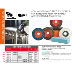 Диск лепестковый доводочный COARSE Globe 125 мм