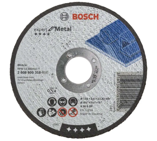Отрезной диск Bosch Expert по металлу 115x2.5 мм