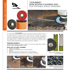 Круг зачистной SCRUBBER MEDIUM 125 мм