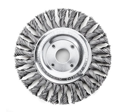 Дисковая жгутовая щётка Lessmann 125x14 мм для УШМ