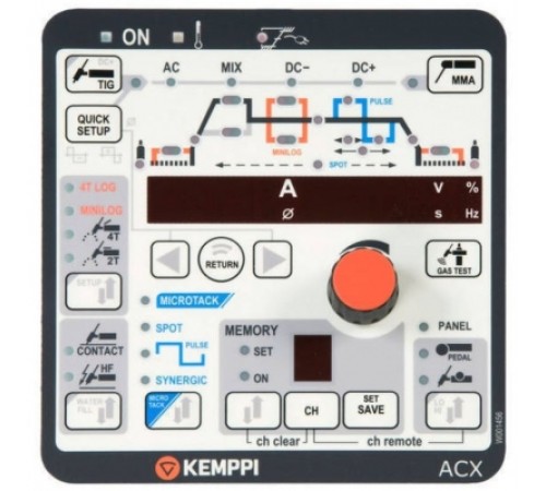 Панель управления MASTERTIG ACX для сварочных аппаратов Kemppi
